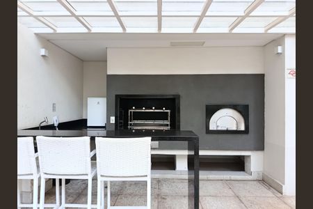 Studio para alugar com 32m², 1 quarto e 1 vagaChurrasqueira