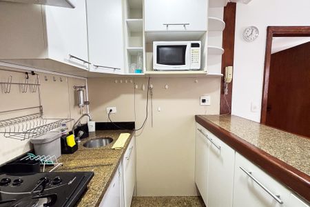 Studio para alugar com 45m², 1 quarto e 1 vagacozinha