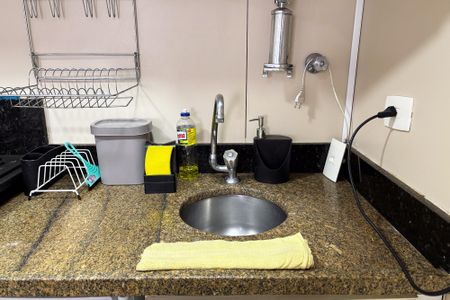 Studio para alugar com 45m², 1 quarto e 1 vagacozinha