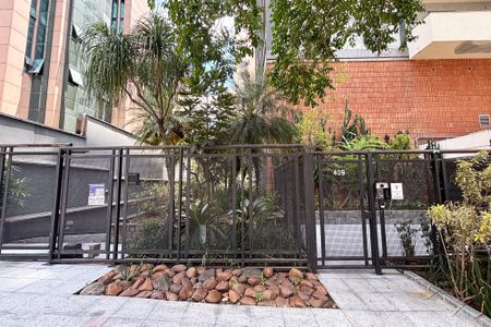 Studio para alugar com 45m², 1 quarto e 1 vagafachada do predio