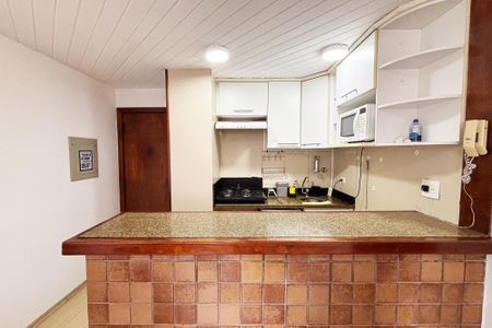 Studio para alugar com 45m², 1 quarto e 1 vagacozinha