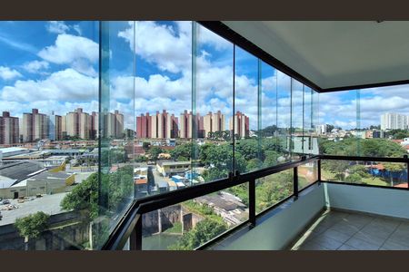 Varanda  de apartamento para alugar com 3 quartos, 120m² em Vila Caminho do Mar, São Bernardo do Campo