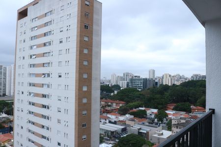 Varanda de kitnet/studio para alugar com 1 quarto, 26m² em Barra Funda, São Paulo