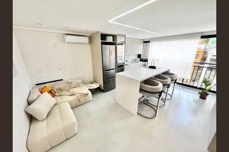 Sala/Cozinha de apartamento à venda com 2 quartos, 47m² em Parque Mandaqui, São Paulo