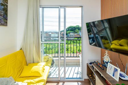 Varanda da Sala de apartamento para alugar com 1 quarto, 34m² em Vista Alegre, Rio de Janeiro