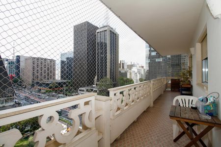 Varanda de apartamento para alugar com 3 quartos, 179m² em Jardim Paulista, São Paulo