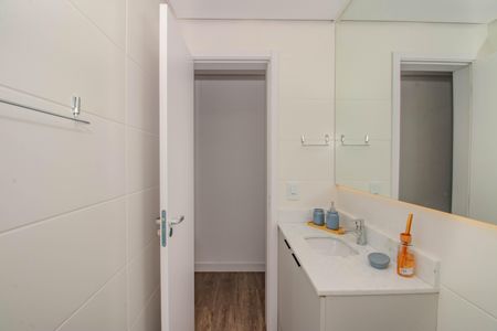 Apartamento à venda com 63m², 2 quartos e 1 vagaBanheiro Social