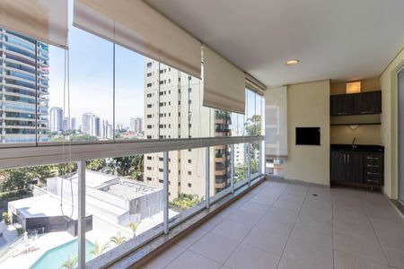 Varanda Gourmet de apartamento à venda com 3 quartos, 117m² em Santana, São Paulo