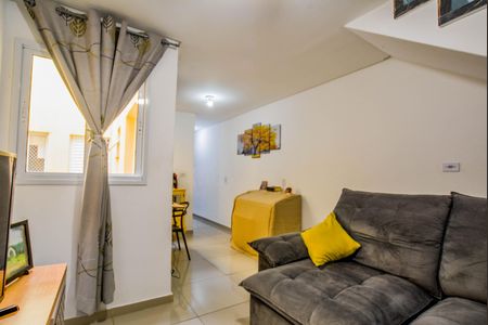 Sala de apartamento à venda com 2 quartos, 106m² em Parque das Nações, Santo André