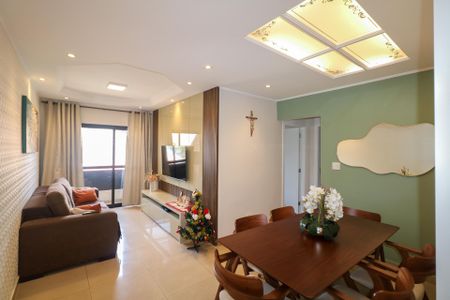 Sala de apartamento à venda com 3 quartos, 87m² em Nova Gerti, São Caetano do Sul