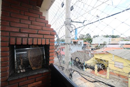 Varanda  de apartamento à venda com 3 quartos, 87m² em Nova Gerti, São Caetano do Sul