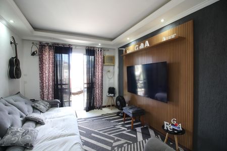 Sala de apartamento à venda com 3 quartos, 84m² em Taquara, Rio de Janeiro