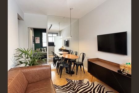Sala de apartamento à venda com 2 quartos, 55m² em Vila Clementino, São Paulo