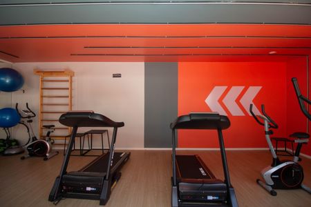 Apartamento para alugar com 34m², 2 quartos e sem vagaAcademia