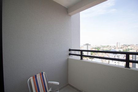 Varanda da Sala de apartamento à venda com 2 quartos, 34m² em Moinho Velho, São Paulo