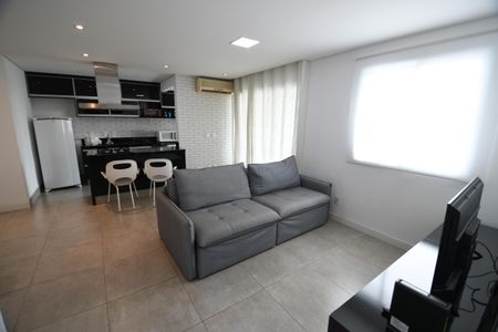 Sala de apartamento à venda com 1 quarto, 66m² em Centro, Campinas