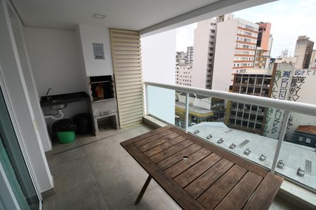 Sala - Sacada de apartamento à venda com 1 quarto, 66m² em Centro, Campinas