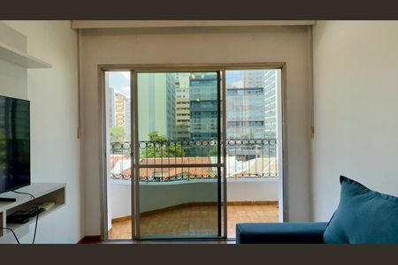 Apartamento para alugar com 40m², 1 quarto e 2 vagasVaranda