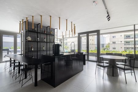 Studio para alugar com 26m², 1 quarto e 1 vagaÁrea comum - Salão de festas