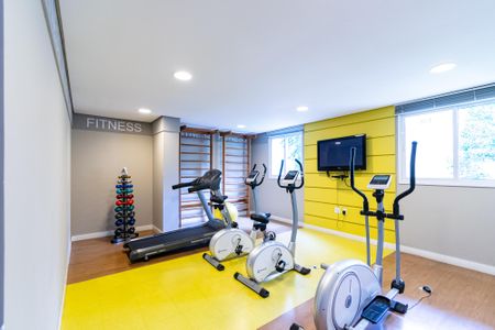 Apartamento para alugar com 76m², 2 quartos e 1 vaga Apartamento para alugar com 76m², 2 quartos e 1 vagaÁrea comum - Academia