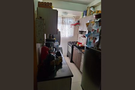 Cozinha de apartamento à venda com 2 quartos, 50m² em Estância Velha, Canoas