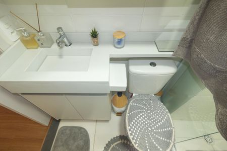 Apartamento para alugar com 42m², 2 quartos e 1 vaga Apartamento para alugar com 42m², 2 quartos e 1 vagaBanheiro