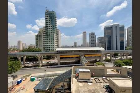 Vista  de kitnet/studio para alugar com 0 quarto, 24m² em Vila Cordeiro, São Paulo