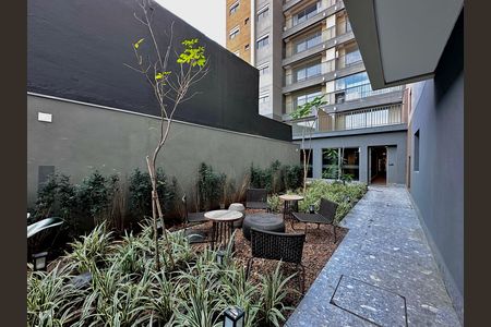 Área comum de kitnet/studio para alugar com 0 quarto, 24m² em Vila Cordeiro, São Paulo