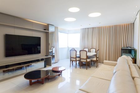 sala de apartamento à venda com 3 quartos, 120m² em Buritis, Belo Horizonte