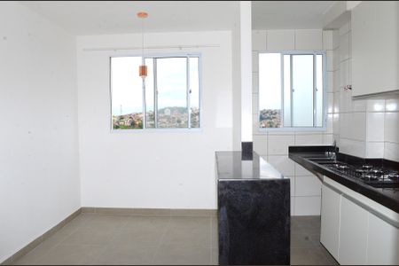 Sala/Cozinha de apartamento para alugar com 2 quartos, 40m² em São Gabriel, Belo Horizonte
