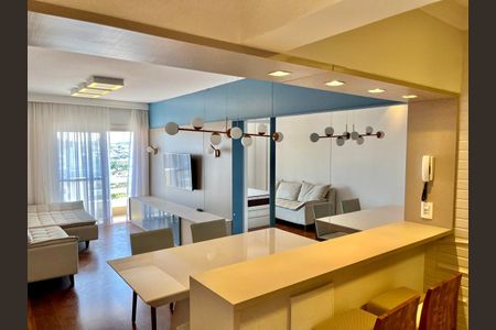 Sala de apartamento para alugar com 2 quartos, 68m² em Taquaral, Campinas