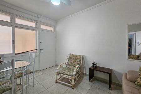 Sala de apartamento para alugar com 2 quartos, 68m² em Centro, Guarujá