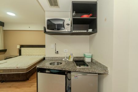 Studio para alugar com 30m², 1 quarto e 1 vagaCozinha