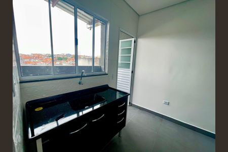 Cozinha de casa para alugar com 1 quarto, 40m² em Vila São João Batista, Guarulhos