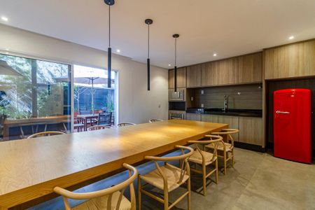 Studio para alugar com 30m², 1 quarto e 1 vaga Studio para alugar com 30m², 1 quarto e 1 vagaÁrea comum - Espaço Gourmet