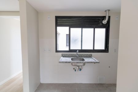 Cozinha de apartamento à venda com 1 quarto, 40m² em Centro Histórico, Porto Alegre