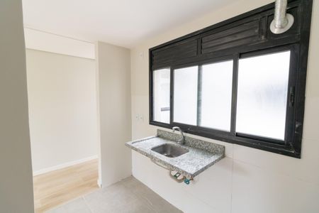 Cozinha de apartamento à venda com 1 quarto, 40m² em Centro Histórico, Porto Alegre