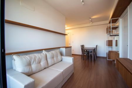 Sala de apartamento para alugar com 1 quarto, 46m² em Jardim Guaruja, Sorocaba