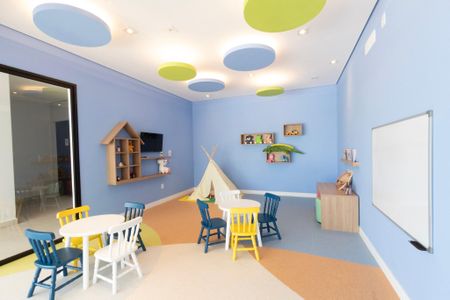 Apartamento para alugar com 46m², 1 quarto e 1 vaga Apartamento para alugar com 46m², 1 quarto e 1 vagaÁrea comum - Brinquedoteca