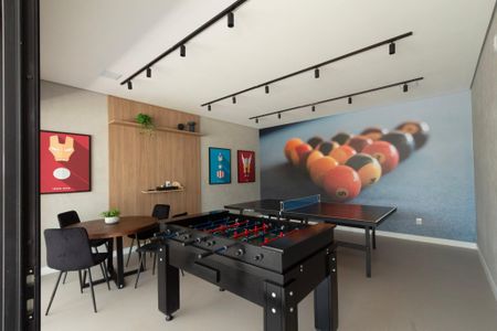 Apartamento para alugar com 46m², 1 quarto e 1 vaga Apartamento para alugar com 46m², 1 quarto e 1 vagaÁrea comum - Jogos