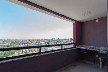 Varanda Sala  de apartamento para alugar com 1 quarto, 46m² em Jardim Guaruja, Sorocaba