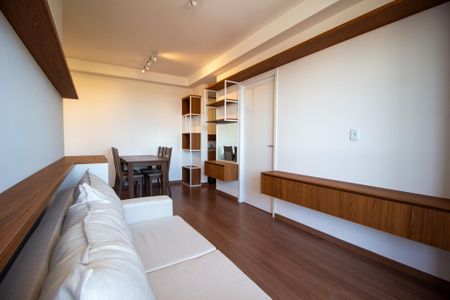 Sala de apartamento para alugar com 1 quarto, 46m² em Jardim Guaruja, Sorocaba