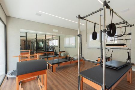 Apartamento para alugar com 46m², 1 quarto e 1 vaga Apartamento para alugar com 46m², 1 quarto e 1 vagaÁrea comum - Academia