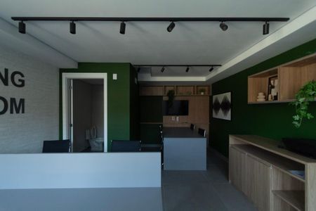 Apartamento para alugar com 46m², 1 quarto e 1 vaga Apartamento para alugar com 46m², 1 quarto e 1 vagaÁrea comum - Coworking