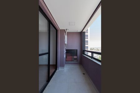Varanda Sala  de apartamento para alugar com 1 quarto, 46m² em Jardim Guaruja, Sorocaba