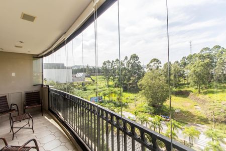 Varanda de apartamento para alugar com 3 quartos, 139m² em Tamboré, Santana de Parnaíba