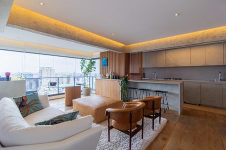 Apartamento para alugar com 73m², 1 quarto e 1 vaga Apartamento para alugar com 73m², 1 quarto e 1 vagaSala