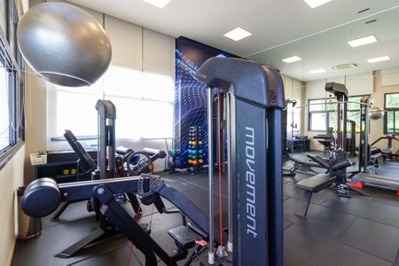 Apartamento para alugar com 73m², 1 quarto e 1 vaga Apartamento para alugar com 73m², 1 quarto e 1 vagaÁrea comum - Academia