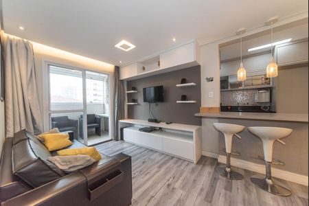 Sala de apartamento para alugar com 2 quartos, 73m² em Chácara Santo Antônio, São Paulo