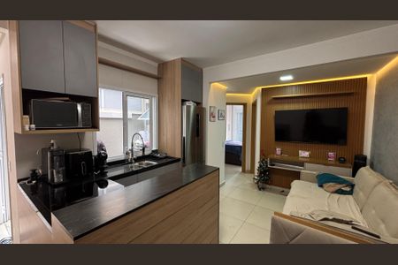 Sala - Sala de Jantar de apartamento à venda com 2 quartos, 51m² em Parque Bandeirante, Santo André